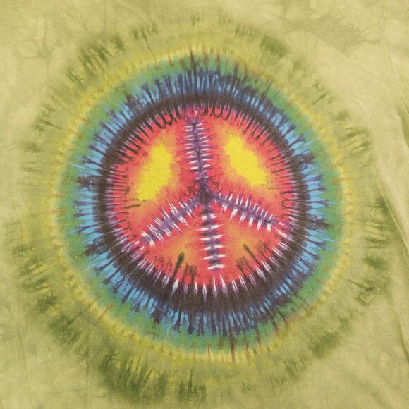 The Mountain Crew Neck Short Sleeve Graphic T Shirt Mens Size Large L Tie Dye - Picture 4 of 9